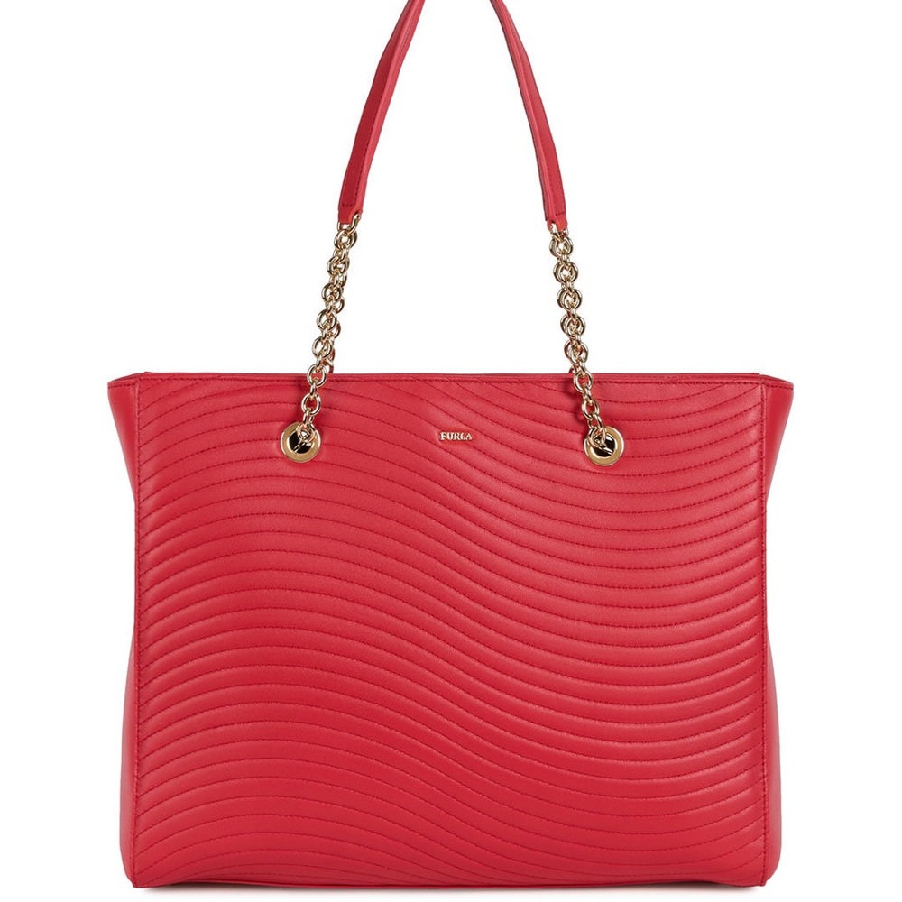 Furla Fragila Swing M chain tote